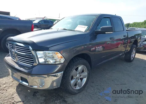 2019 Ram 1500 Classic Big Horn 4X4 6'4 Box from USA, damaged, VIN 1C6RR7TT2KS648286